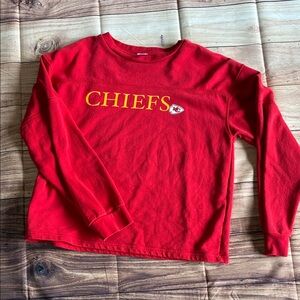 NFL Chiefs Women’s Red Long Sleeve size Large